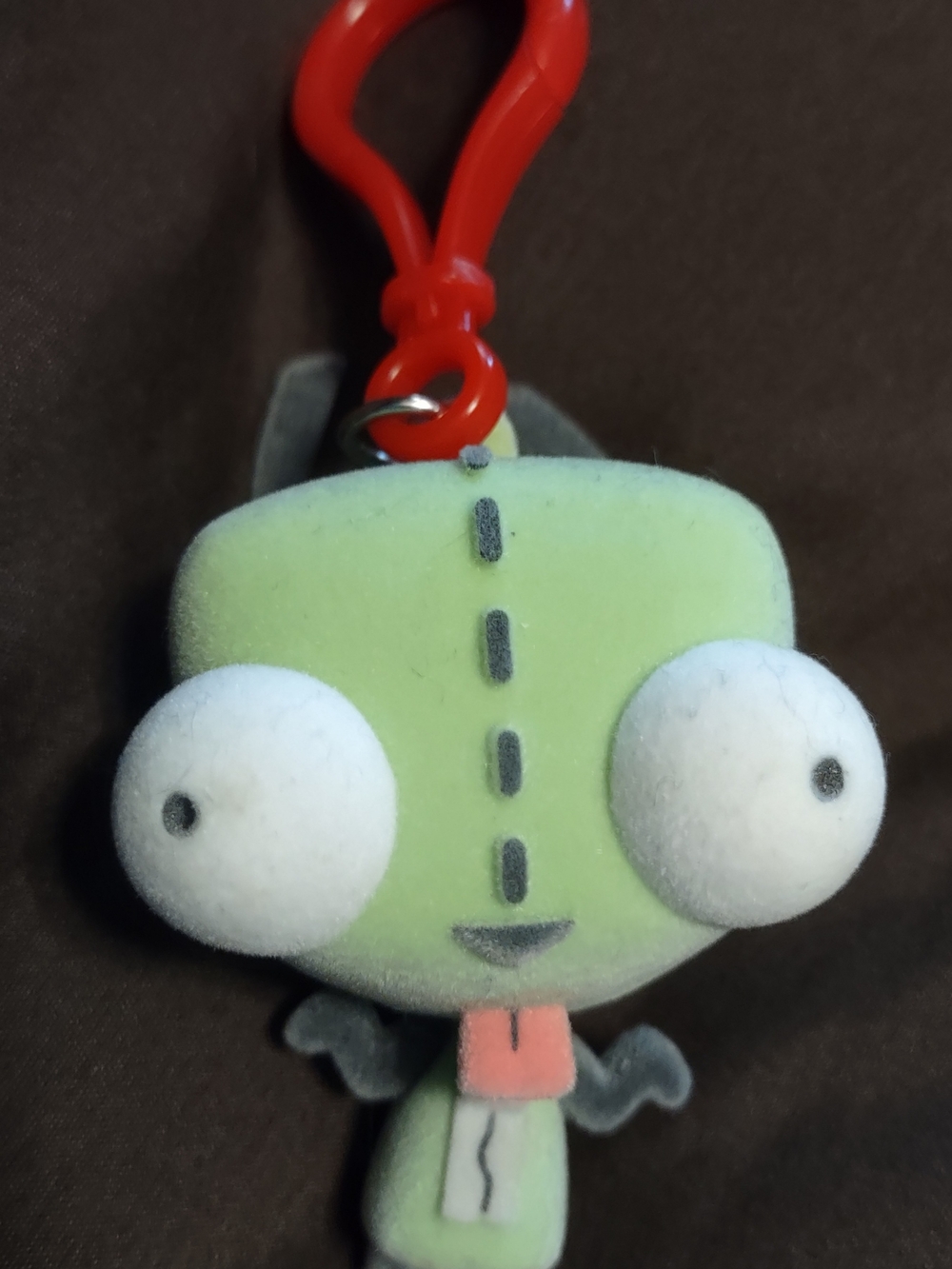 Invader Zim Velvety Gir Keychain